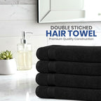 Linteum Textile Supply Luxury Hair Towels 100% Ring Spun Cotton Towel - Image 6