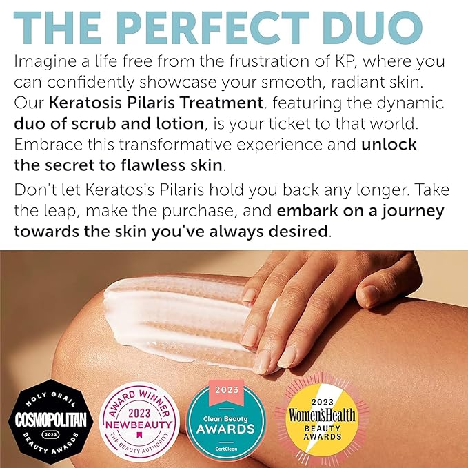 KP Bump Eraser Body Set with 10% AHA | Keratosis Pilaris Treatment | Keratosis - Image 5