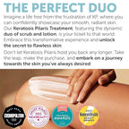 KP Bump Eraser Body Set with 10% AHA | Keratosis Pilaris Treatment | Keratosis - Image 5