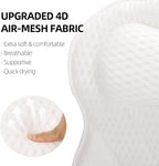 2 Pack Bath Pillow for Tub, Luxury Bathtub Pillow - Image 3