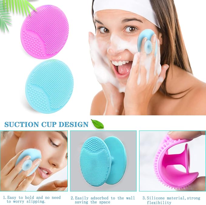6pcs Silicone Face Brush Set - Image 4