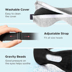Ezona Heated Eye Mask, Warm Eye Compress Mask - Image 7