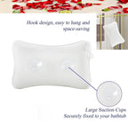 Bathtub Pillow, Non Slip, Breathable Soft, Comfortable Head Neck Support - Image 3