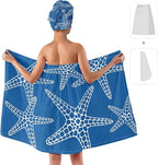 Starfish Towel Wrap for Women - Image 2