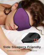 MABAO Sleep Mask for Side Sleeper, Eye Mask for Sleeping Women Men, 3D - Image 2
