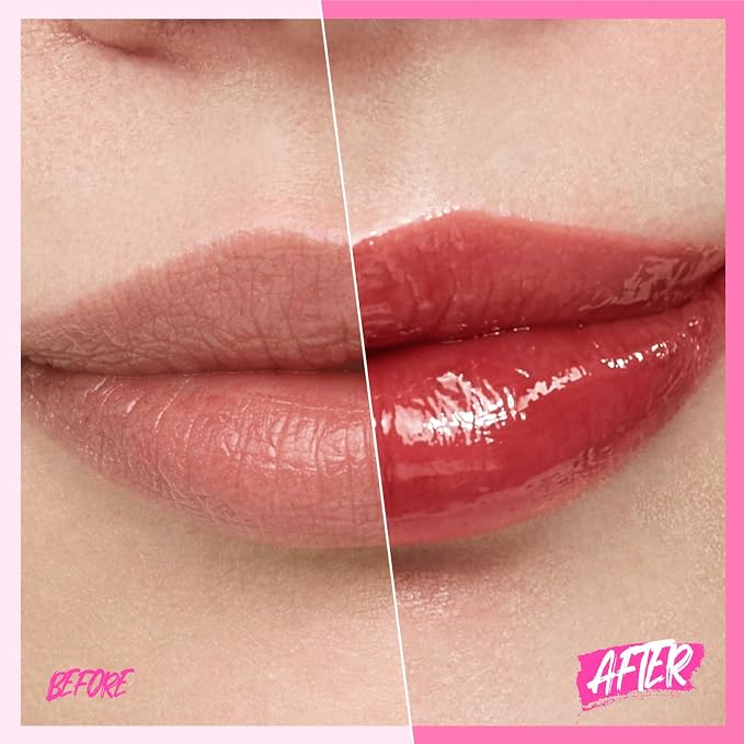 SKINTIFIC Peptide Brightening Lip Serum, Hydrating & Plumping Tinted Lip Gloss - Image 4