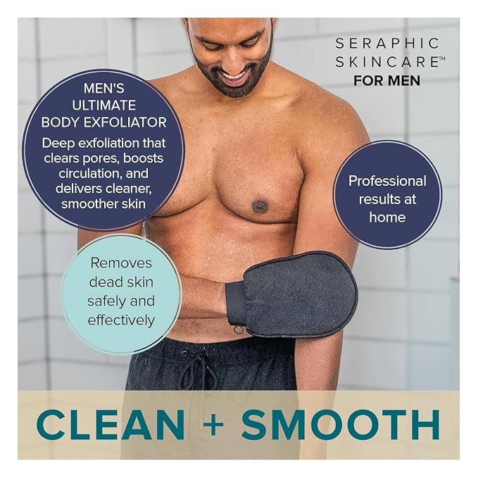 Seraphic Skincare Ultimate Body Exfoliating Mitt - Image 2