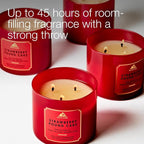Bath & Body Works Strawberry Pound Cake 3-Wick Candle - Image 5