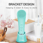 PRITECH Silicone Face Scrubber, Rechargeable Facial Cleansing Brush - Image 9