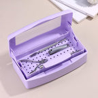 Nail Tool Sterilizer Box Plastic Disinfectant Container - Image 5
