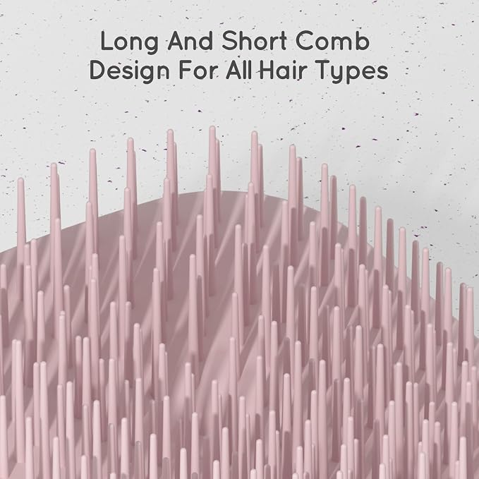 ecoed 2 PC Scalp Massager Shampoo Brush, Scalp Scrubber & Exfoliator - Image 3