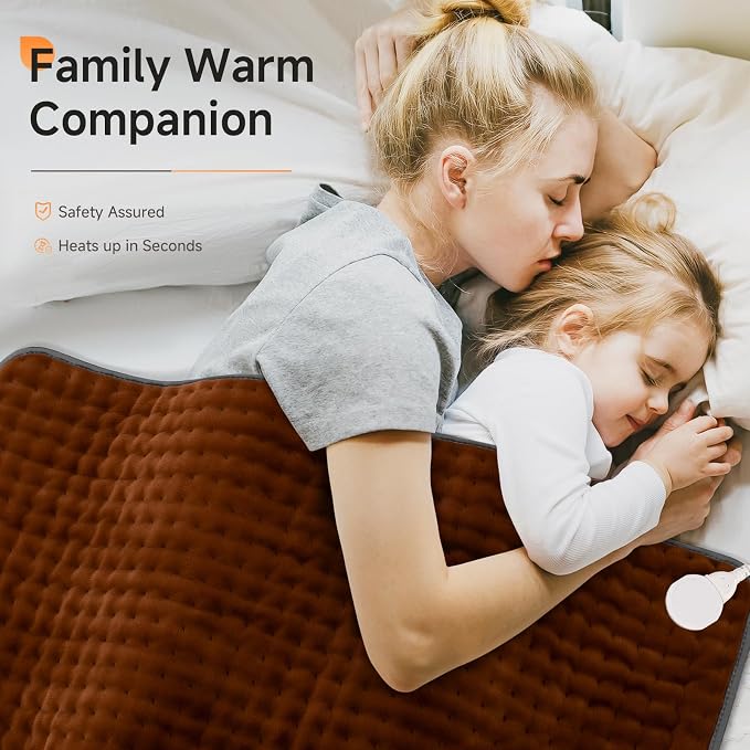 XXXL Heating Pad for Back Pain Relief, Heated Pad for - Image 6