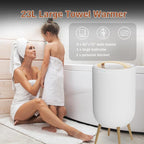 Luxury Towel Warmer Bucket, 23L Large Towel Warmers - Image 4