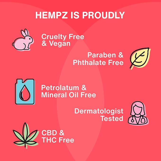 Hempz Cherry Body Lotion, Ultra Hydrating Daily Moisturizer, Self Care - Image 6