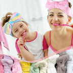 Yinder 40 Pack Bow Spa Headband Coral Fleece Makeup Headband Soft Face Wash - Image 7