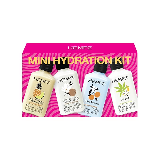 Hempz Mini Moisturizer Kit, Everyday Hydrating Lotion, 2.25 oz - Image 2