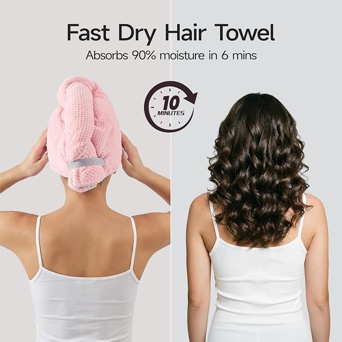 REDKISS Microfiber Hair Towel Wrap - Image 5
