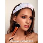 VELSCRUN Spa Headband, Makeup Face Wash Skincare Headbands, Stuff - Image 3