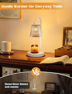 Innqoo White Candle Warmer Lamp - Image 5