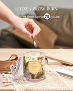M&SENSE Lavender Scented Soy Candle - Image 7