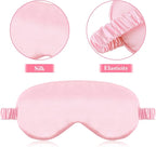 2 Pack Sleep Mask Silk Eye Mask Cover - Image 3