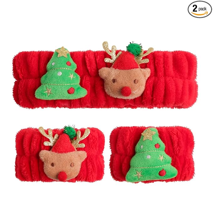 PERFECTSIGHT 2 Pack Cute Animal Headbands by PERFECTSIGHT