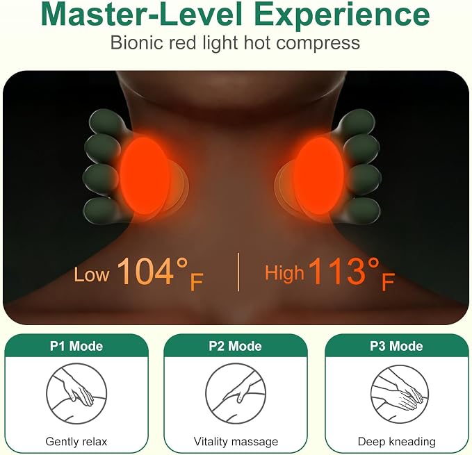 Human-Like Neck Massager with Heat - Image 4