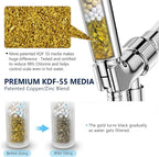 2PCS Shower Filter Replacement, Hard Water Softener, Upgraded KDF Filter Water - Image 2