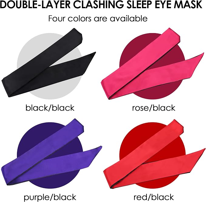 FRESHME Satin Eye Mask Sleeping - Image 9