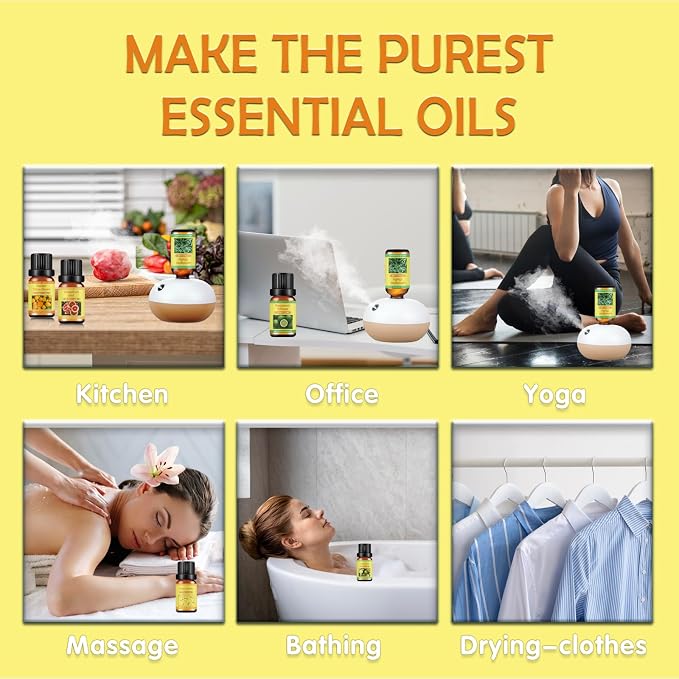 Citrus Essential Oils Set for Diffuser - Image 4
