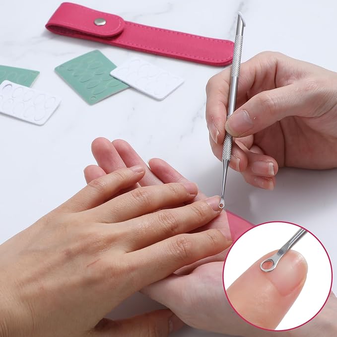 Loop Cuticle Pusher, Pre-treatment Cuticle Pusher, Stainless Steel Nail Care - Image 5