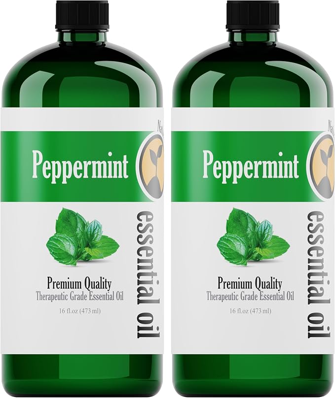 Natures-Star Peppermint Essential Oil 2-Pack – Therapeutic Grade – Candle by Natures-Star