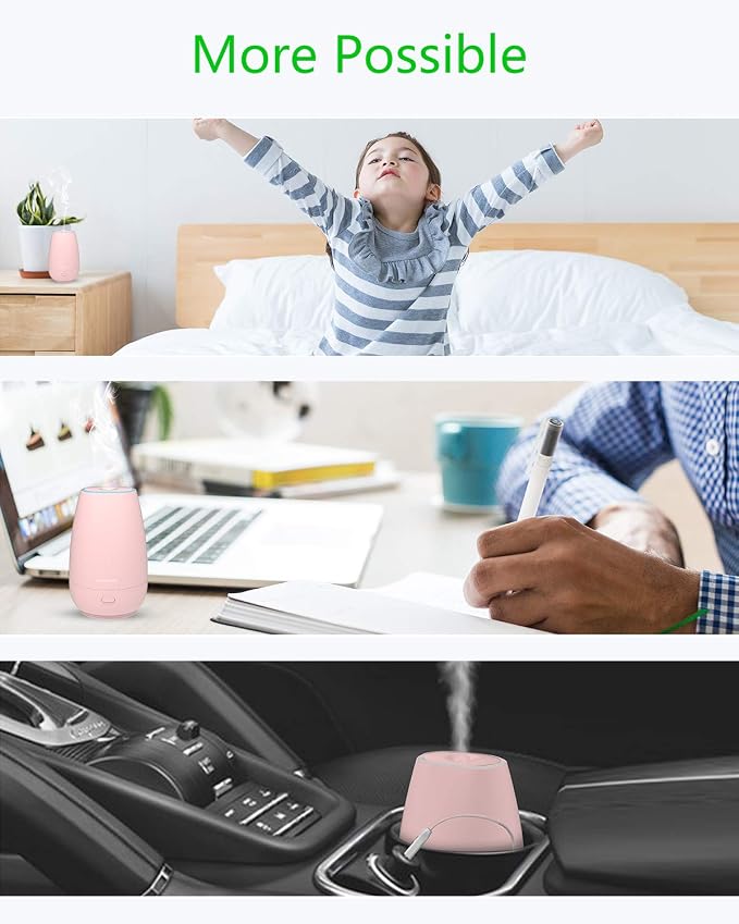 Diffuser, USB Plug-in Car Portable Aromatherapy Diffuser, Essential Oils - Image 5