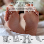 Toe Cleaning Brush with 15.7" Long Handle, Foot Scrubber in Shower, No Bending - Image 4