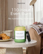 M&SENSE Sage Wood Scented Candles - Image 6