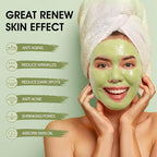 SHVYOG Green Tea Face Mask, Antioxidant Green Tea Clay Mask - Image 3