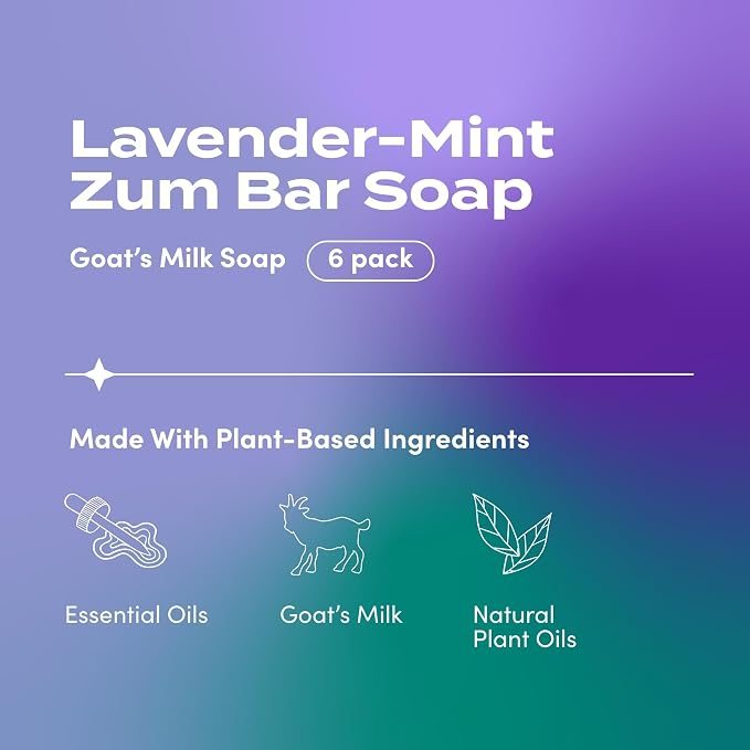 Zum Indigo Wild Goat's Milk Soap Bar - Image 2