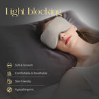 ZIMASILK Adjustable 100% 22 Momme Mulberry Silk Sleep Mask - Image 3
