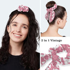 Scrub Cap with Hair Scrunchy, Ponytail Holder Surgical Cap - Image 5