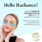 BLOOMORA Retinol & Collagen Under Eye Patches, Under Eye Mask - Image 3