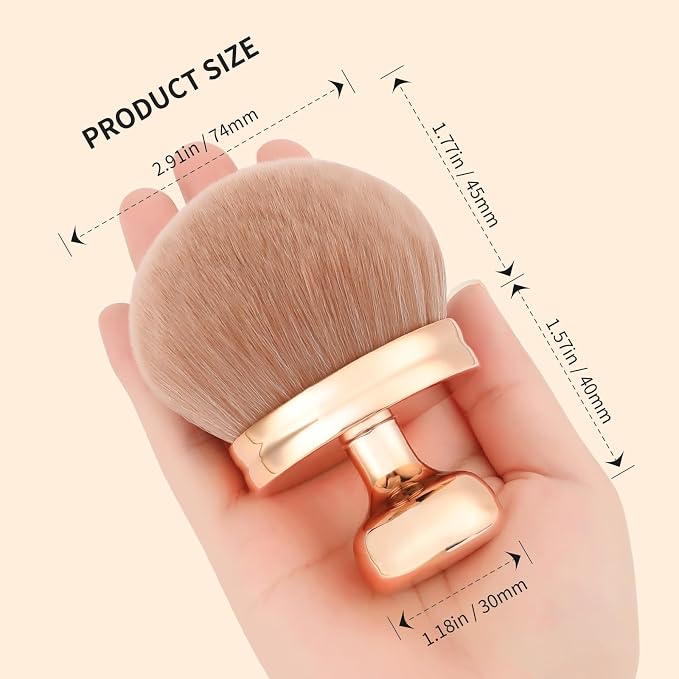 docolor Extra Large Body Makeup Brush - Image 4