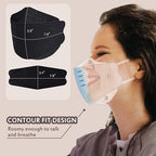 Borje KN95 Face Masks, Individually Wrapped Respirator Mask Filter Efficiency - Image 5