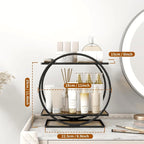 Perfume Organizer for Dresser, 2 Tier Vanity Makeup Organizer, Bathroom - Image 3