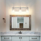 SOLFART Brushed Nickel Vanity Light Bathroom Light Fixtures Over Mirror 3 Light - Image 8