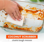 Full Circle Coconut Scrubber Sponges, Plant-Based Sponges Made - Image 4