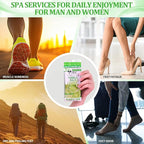 Pedicure Kit Foot Soak Set: Bubble Salt, Sugar Scrub, Massage Mask, Massage - Image 7
