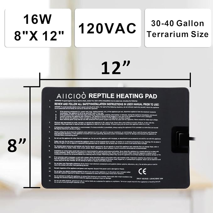 Aiicioo Reptile Heating Pad - Image 2
