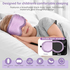 Kids Sleep Mask, 100% Real Mulberry Silk Eye Mask, Sleeping Mask - Image 4