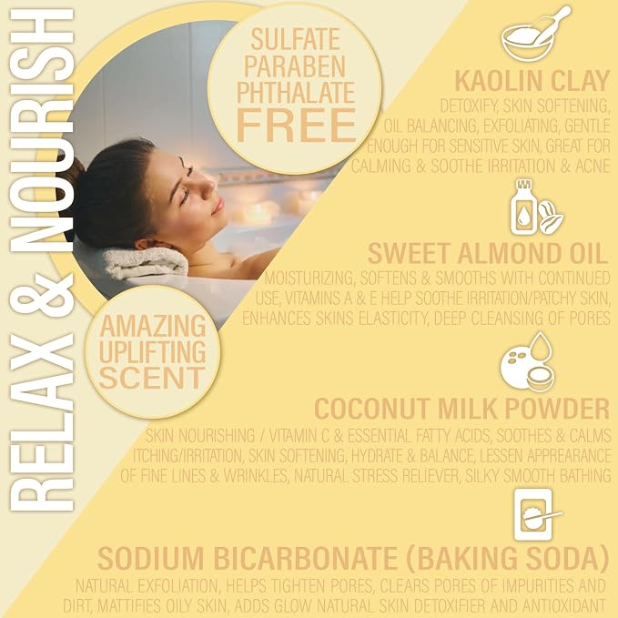 Luxiny Vegan Milk Bath Soak Made - Image 3