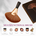 docolor Fan Brush Finishing Powder Brush Multi-use Brush - Image 5